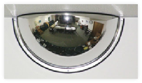 Mirrored Dome Half Hemisphere 180°